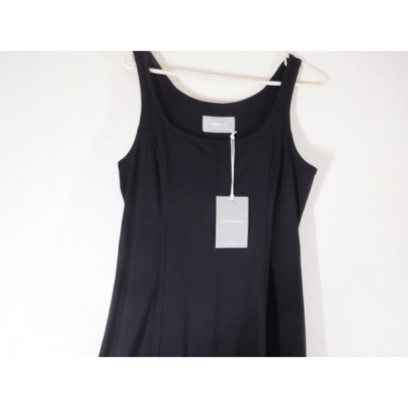 NEW EVERLANE Women Small Black Midi Dress NWT  Clothes Teen MenWomenStyles - Picture 7 of 7